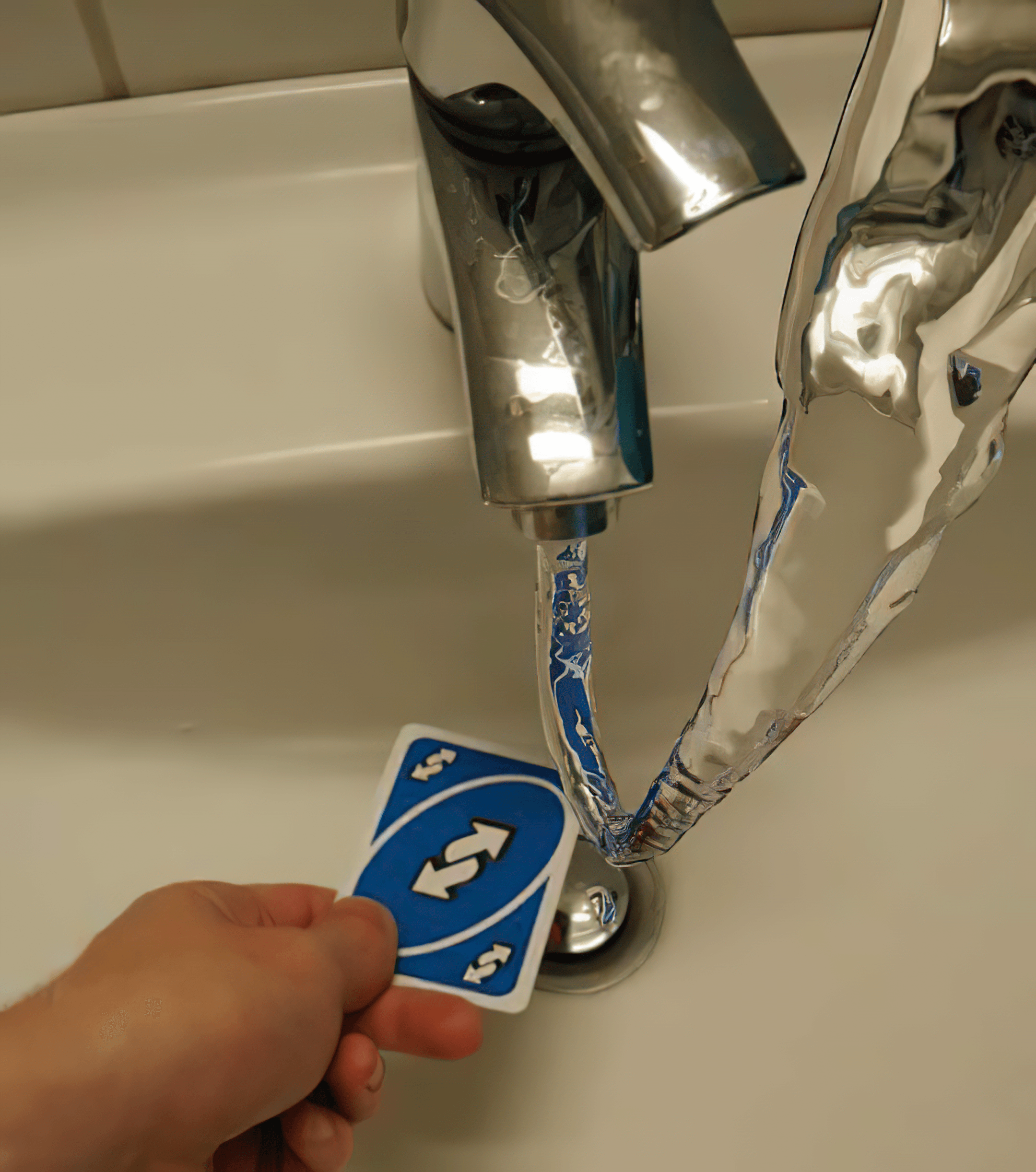 Water UNO Reverse